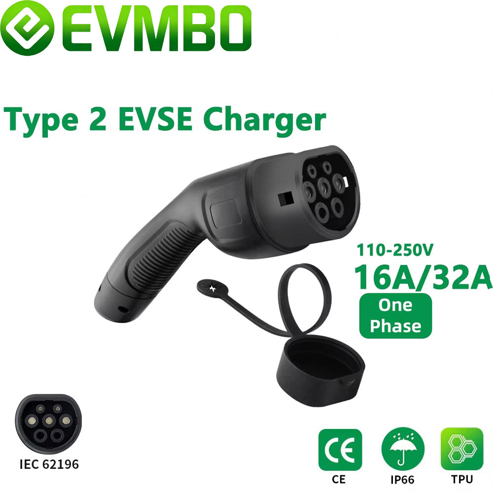 Ev Charging Cable Type 2 32A - Spina di ricarica EVMBO Tipo 2