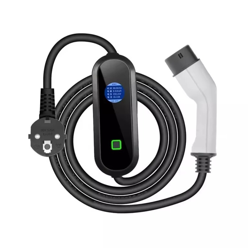 Portable Ev Charger 16A Adjustable - Indicatore luminoso 16A Caricatore EV AC