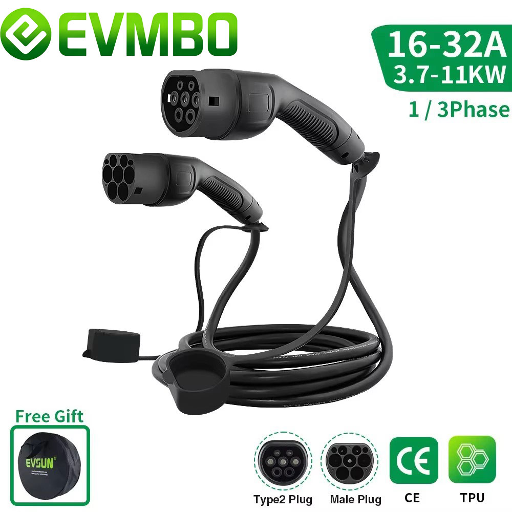 Ev Charging Cable 5M 22Kw - Cavo di ricarica per auto elettriche