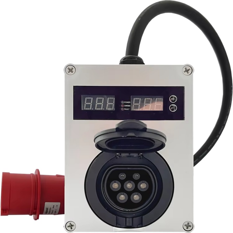 Ev Charging Socket Type 2 22Kw - Colonnina di Ricarica a Parete Tipo