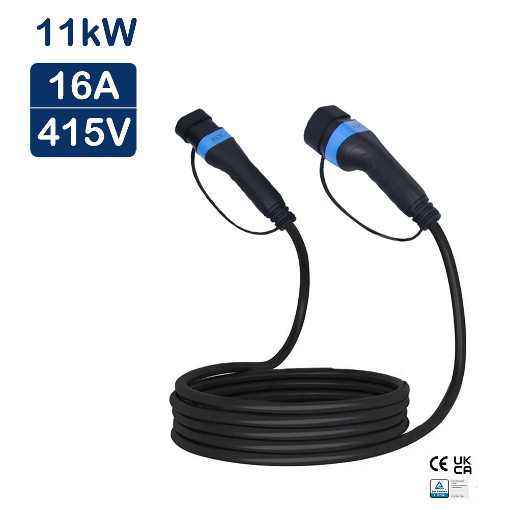 Ev Charger 11Kw Three Phase - Cavo di ricarica EV Fisher 11kW
