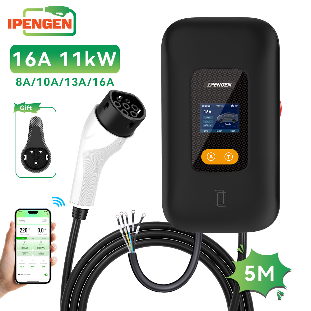 Evse Charging Station Rfid - Stazione di Ricarica EV IPENGEN 11KW
