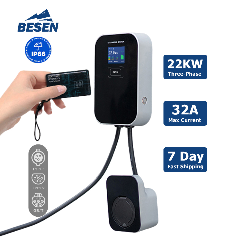 Evse Charging Station Rfid - Stazioni di ricarica a parete EV