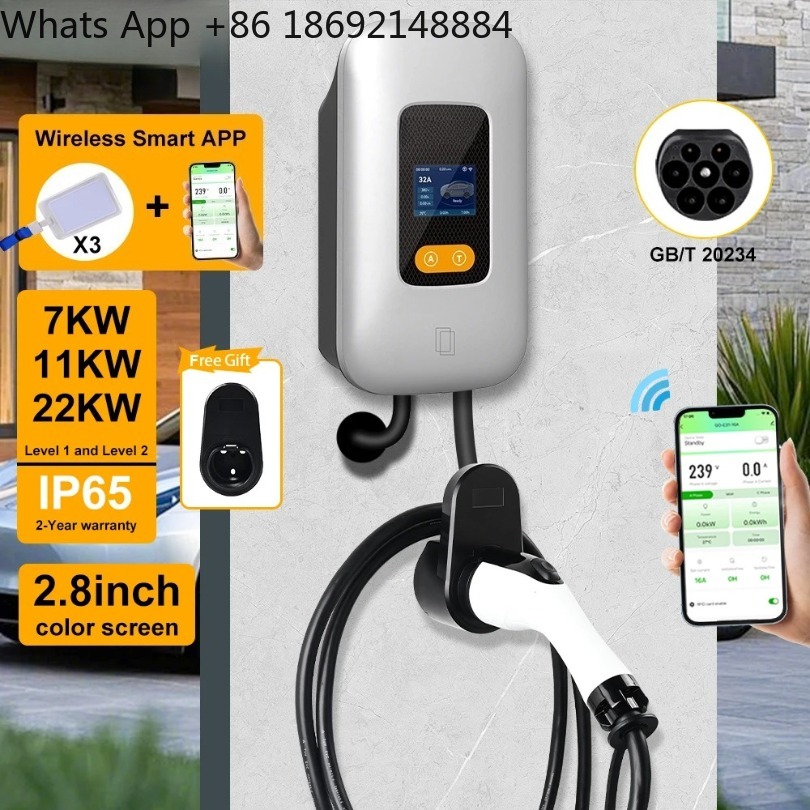 Ev Charging Cable 5M 22Kw - Stazione di Ricarica EV 32A GBT