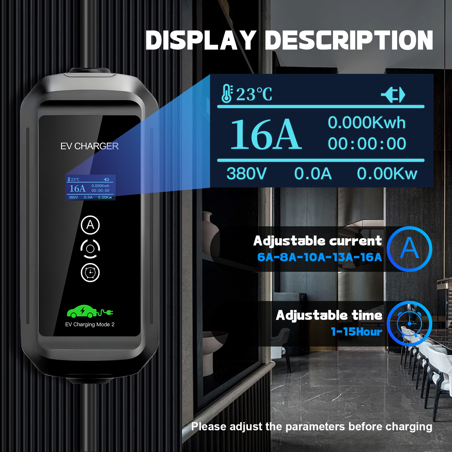 Caricatore EV Portatile 11KW 1 - Ev Charger 11Kw Three Phase recensione e prezzo