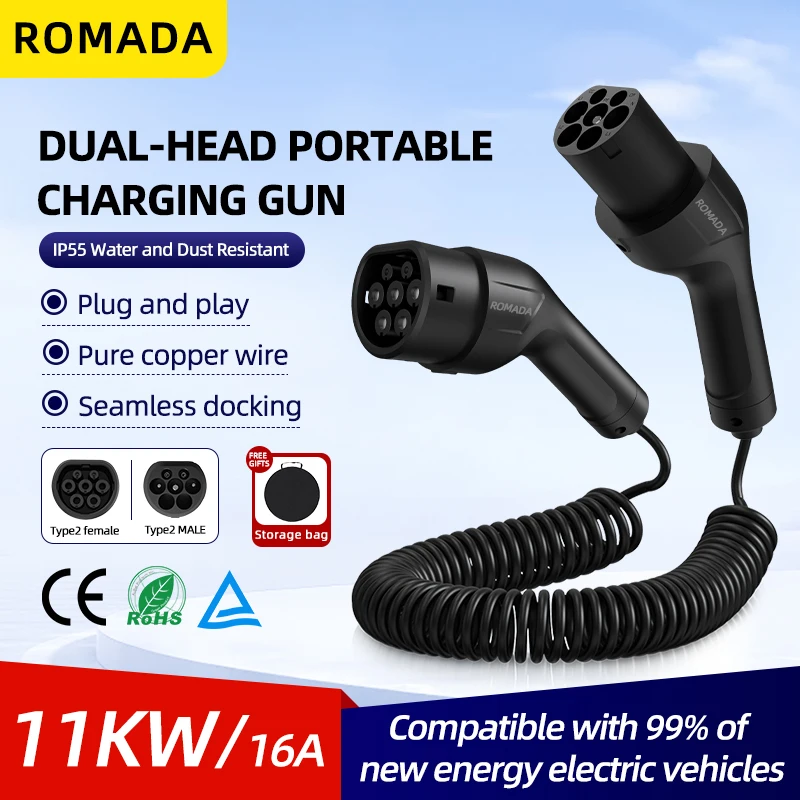 Cavo di ricarica per veicoli e - Ev Charging Cable 5M 22Kw recensione e prezzo