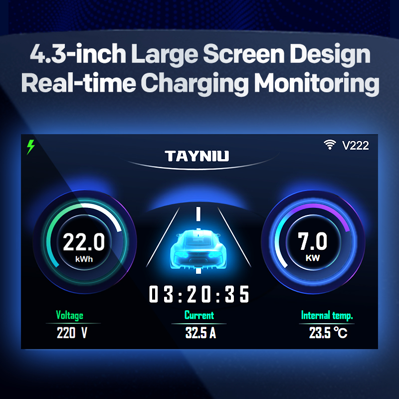 Caricatore EV TAYNIU 7KW con C - Ev Charger 7Kw Single Phase recensione e prezzo