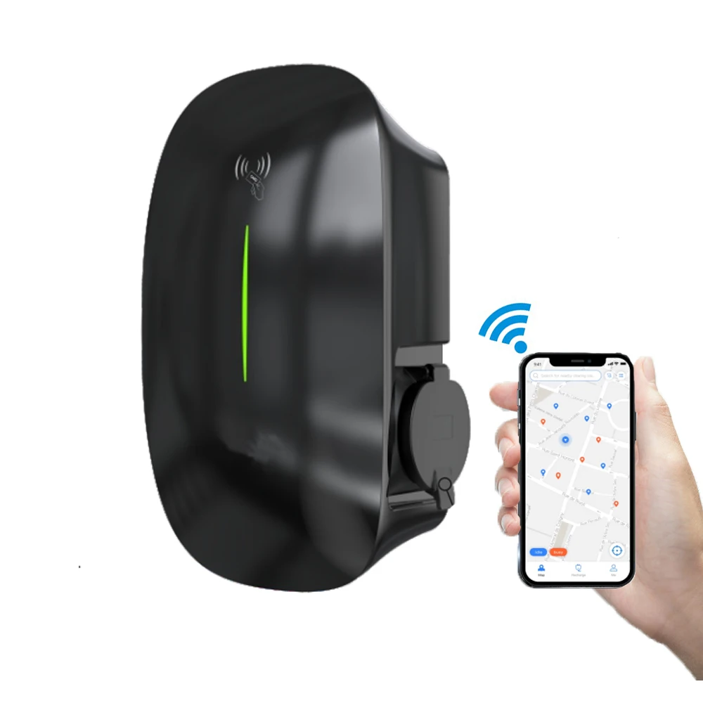 Tipo 2 nuova energia parti e a - Evse Charging Station Rfid recensione e prezzo