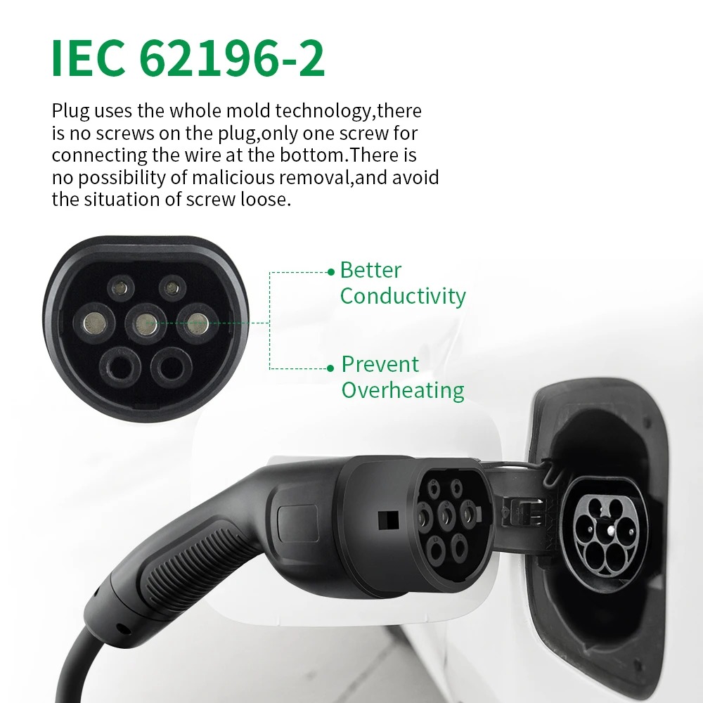 Cavo di ricarica per auto elet - Ev Charging Cable 5M 22Kw recensione e prezzo