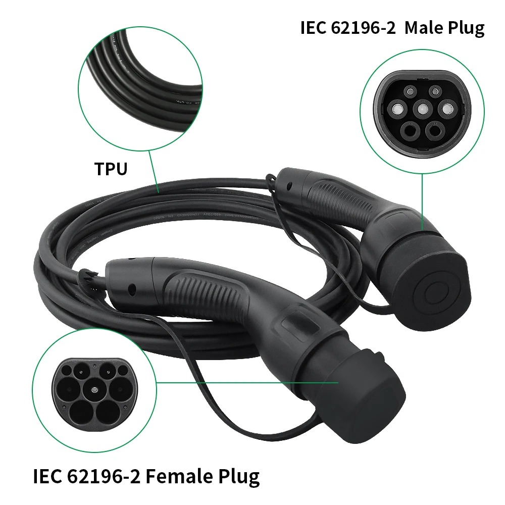 Cavo di ricarica per auto elet - Ev Charging Cable 5M 22Kw recensione e prezzo
