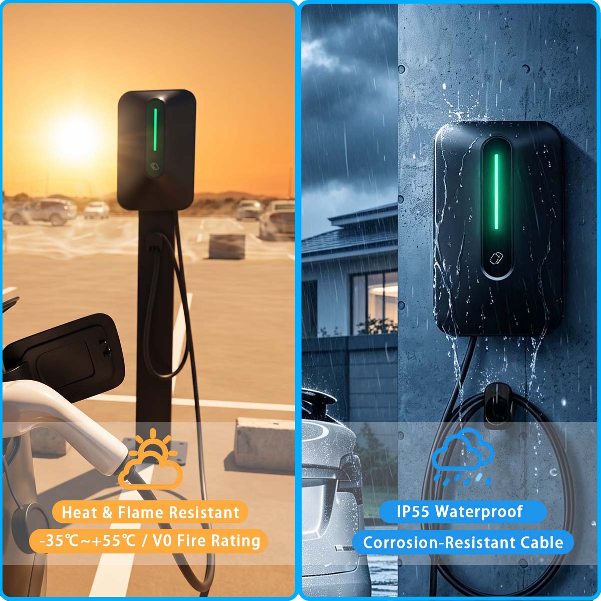 JIGU Caricatore EV 11kW Trifas - Ev Charger 11Kw Three Phase recensione e prezzo