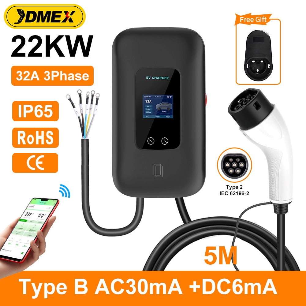 JDMEX 22KW Type2 EV Stazione d - Ev Charger 22Kw Wallbox Type 2 recensione e prezzo