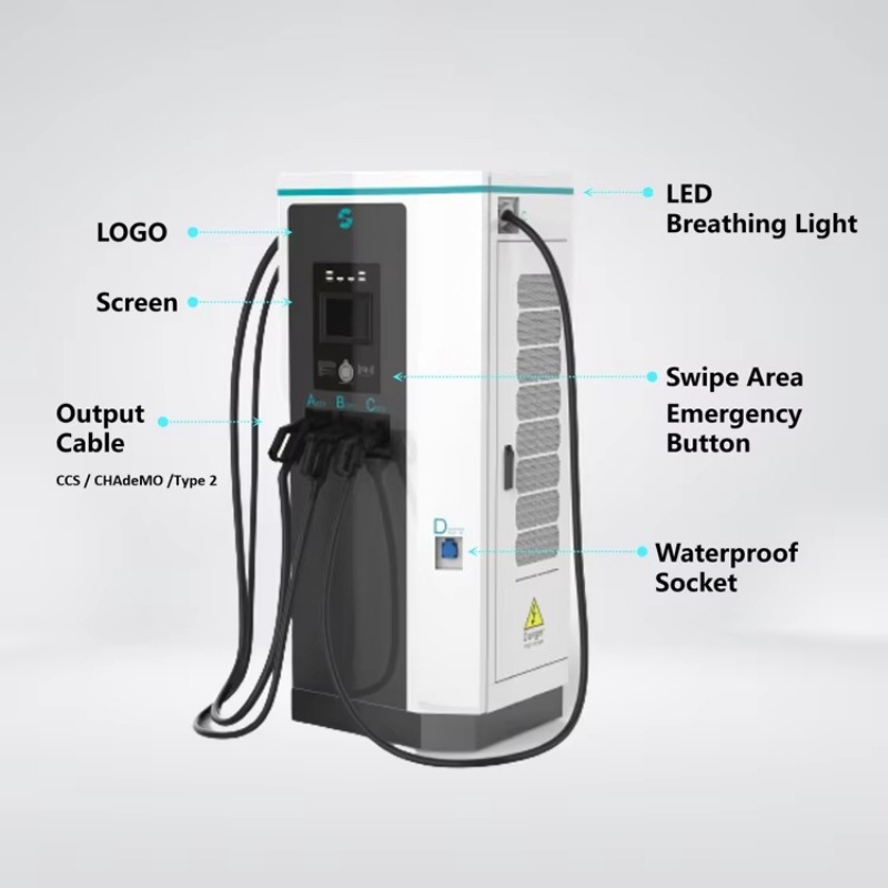 Stazione di Ricarica Rapida DC - Ev Charging Station 60Kw Dc Fast recensione e prezzo