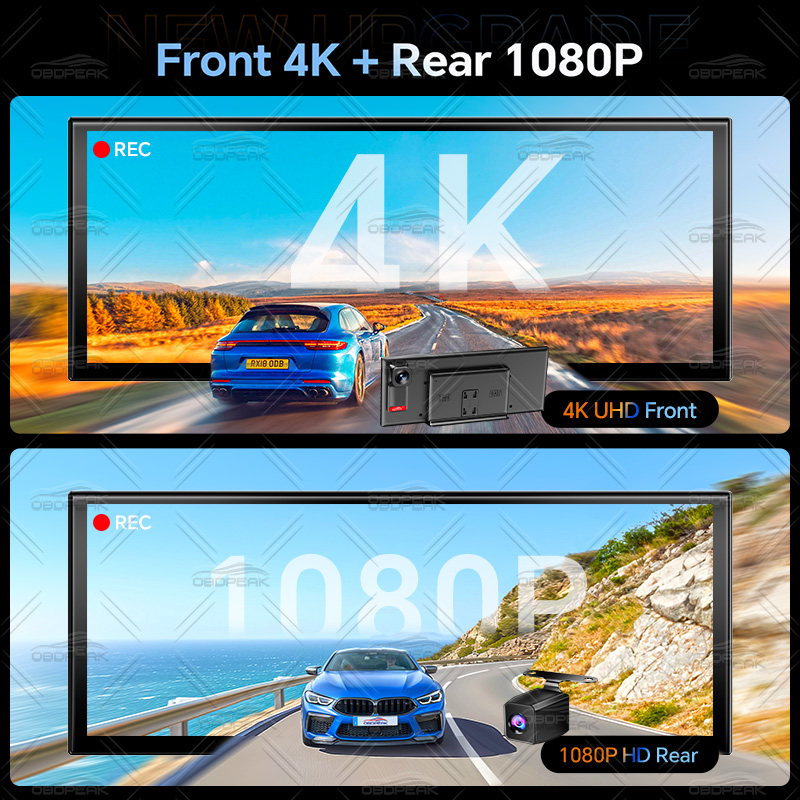 Telecamera DVR per auto 4K da  - Ev Charger Load Balancing recensione e prezzo