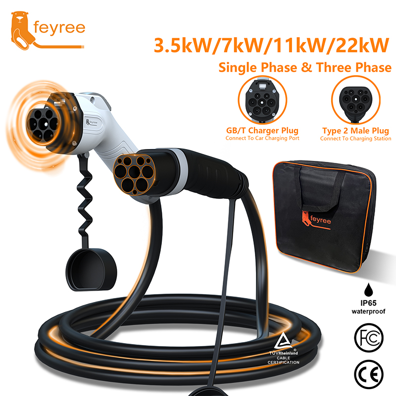 Cavo di ricarica per veicoli e - Ev Charging Socket Type 2 22Kw recensione e prezzo