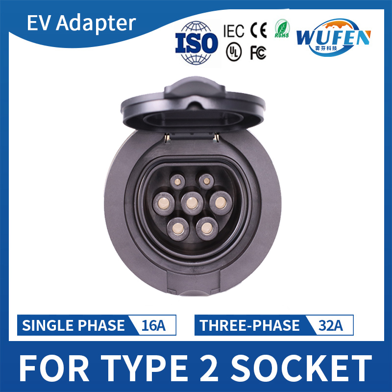 WUFEN Tipo 2 Presa femmina Con - Ev Charging Socket Type 2 22Kw recensione e prezzo