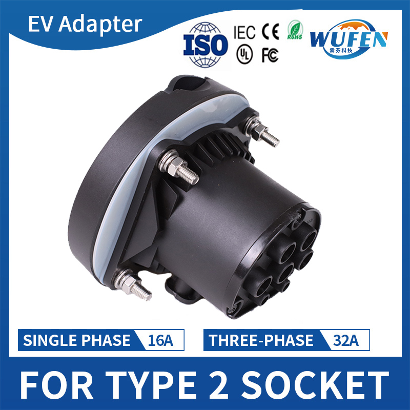 WUFEN Tipo 2 Presa femmina Con - Ev Charging Socket Type 2 22Kw recensione e prezzo