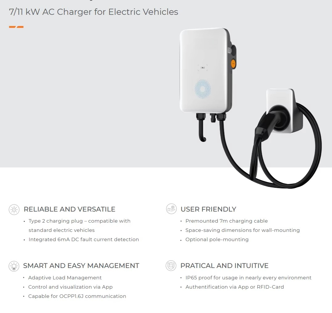 Caricatore EV AC da 7KW GB/T p - Ev Charger 7Kw Single Phase recensione e prezzo