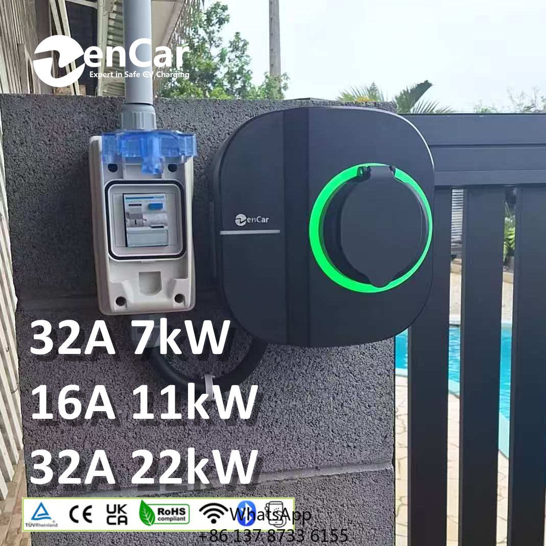 Stazione di ricarica EV Smart  - Ev Charger 22Kw Wallbox Type 2 recensione e prezzo